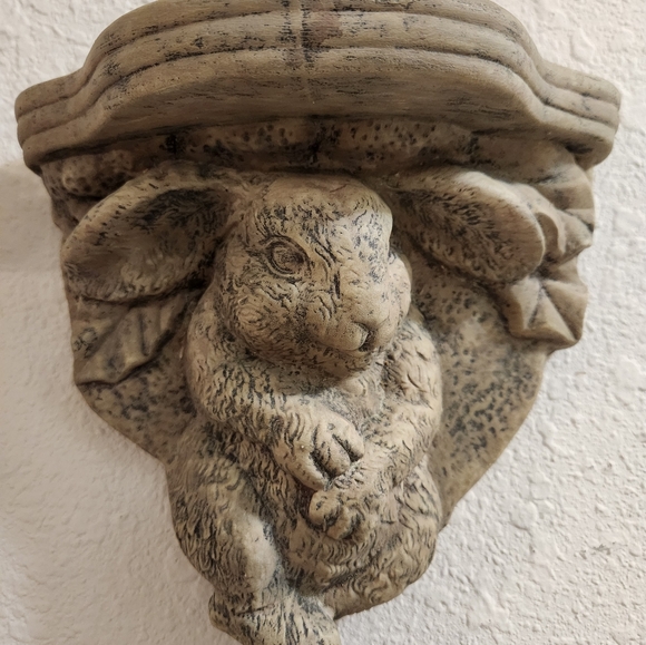 Rustic Cream Rabbit Wall Decor Set - Picture 3 of 4